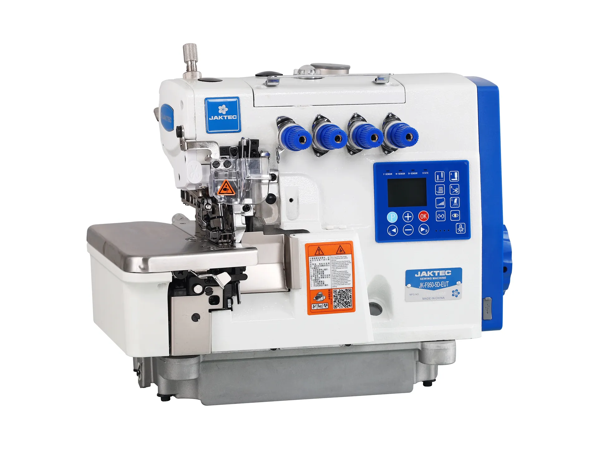 JAKTEC F950 4-Thread Electric Automatic Overlock Machine