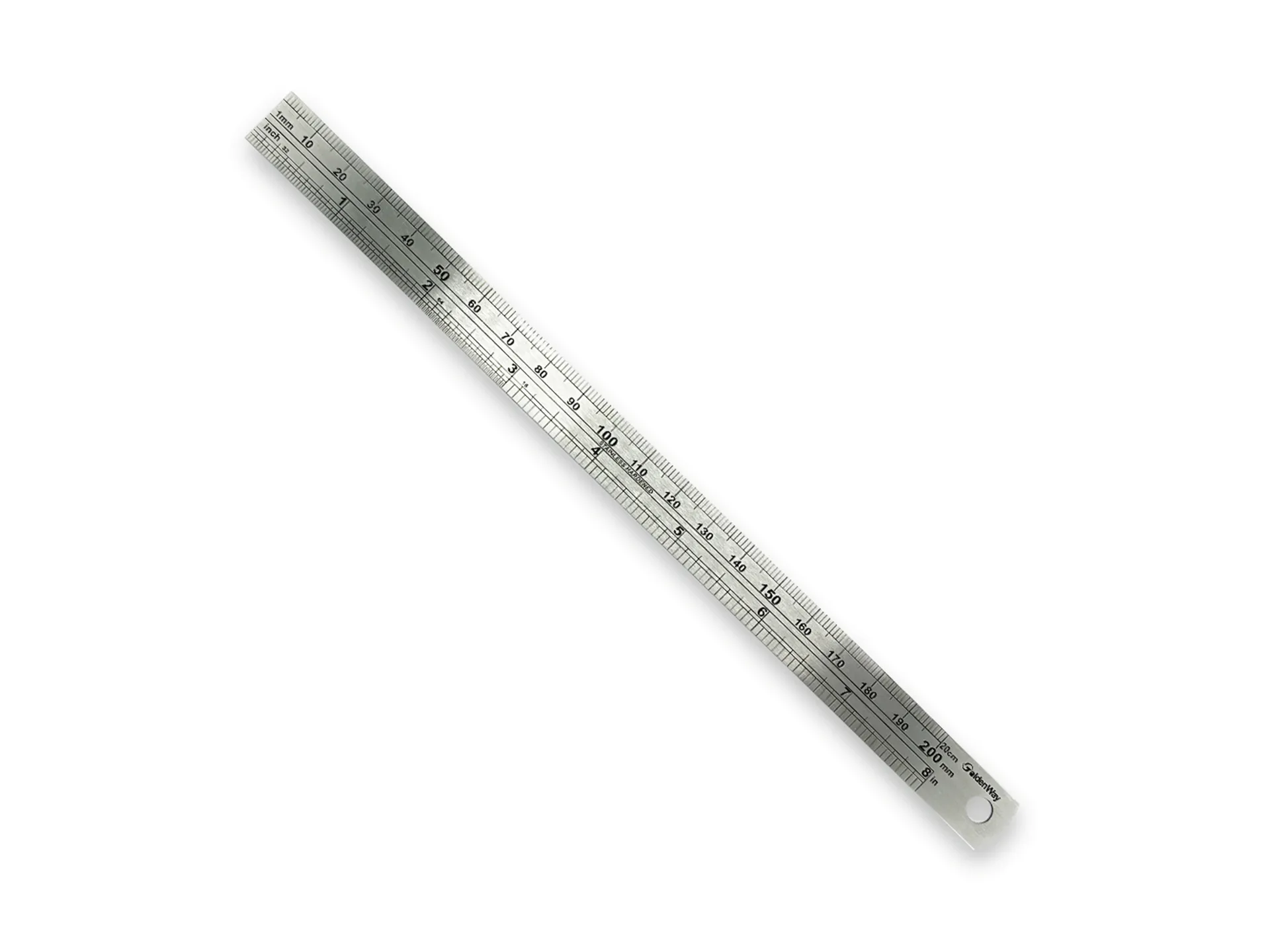 Golden Way Steel Ruler GA-2200 (20 cm)