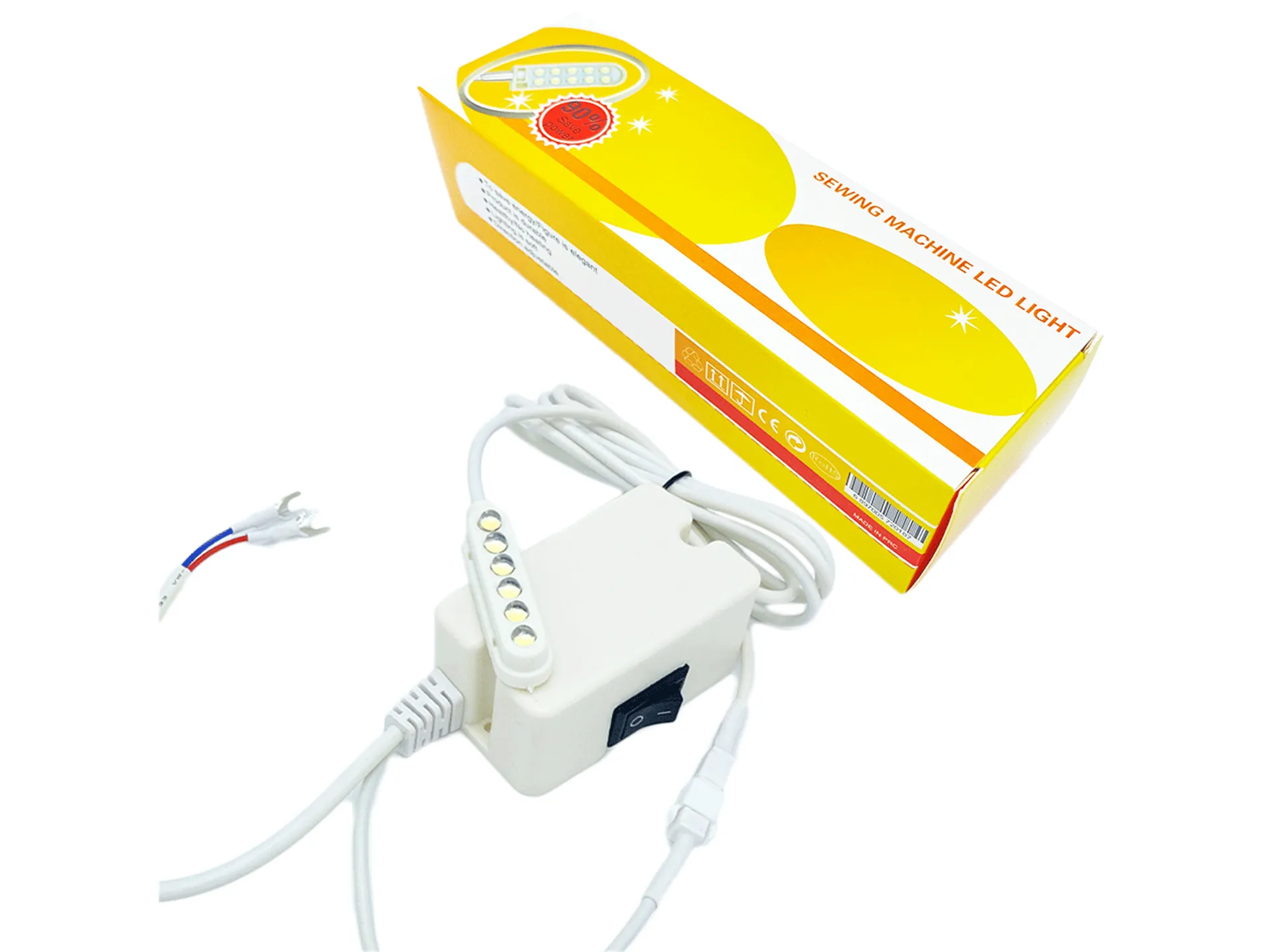 Dikiş Makinesi LED Lamba Mıknatıslı 6 LED