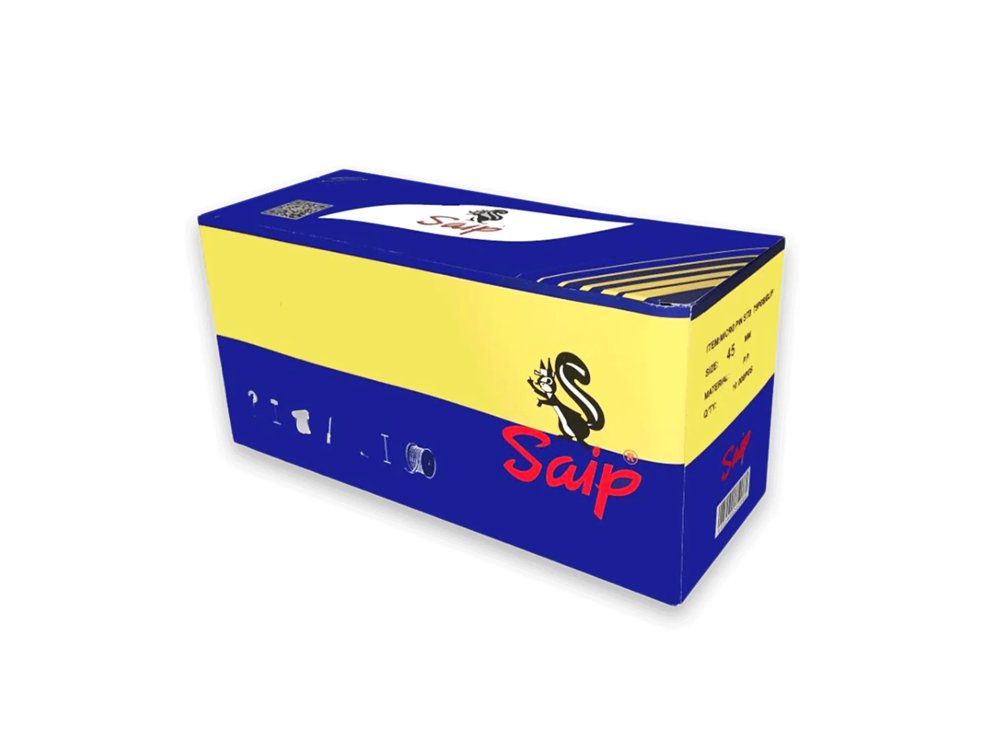 Saip Standard Transparent Tag Pin