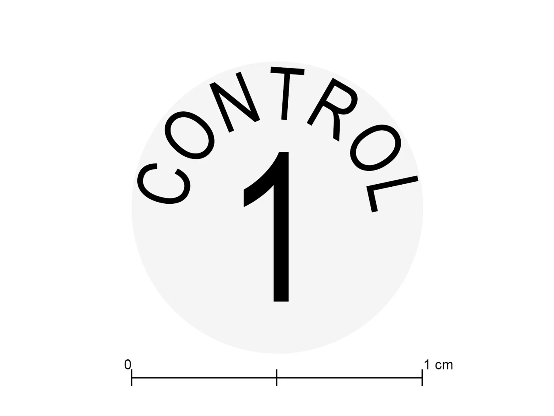 Quality Control Label – 5,000 pcs Roll, 1 cm