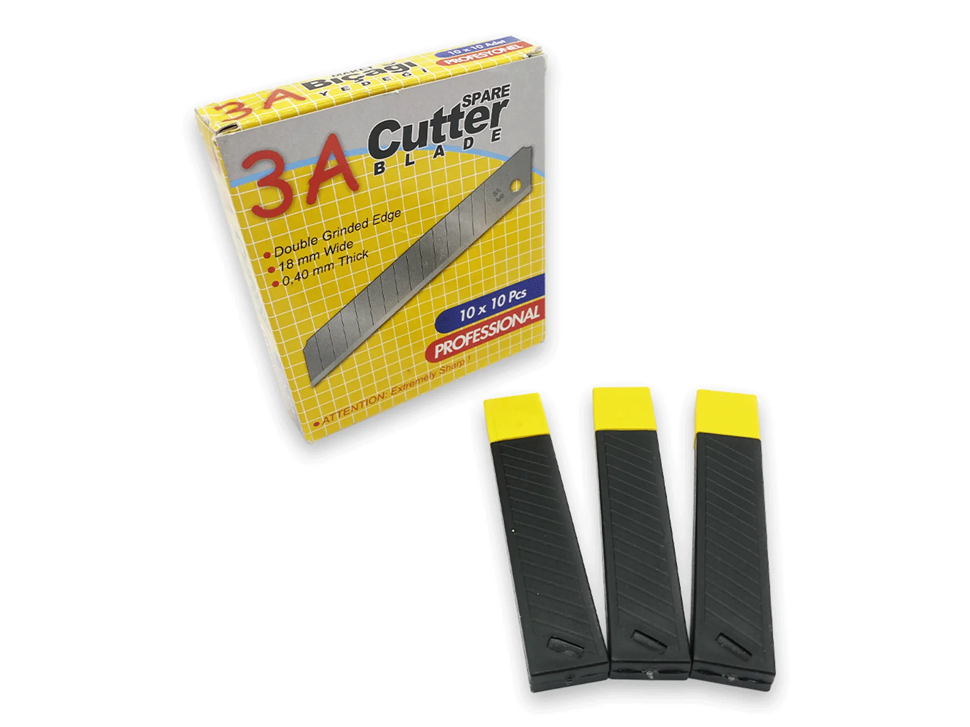 30° Utility Knife Replacement Blades (Pack of 10)