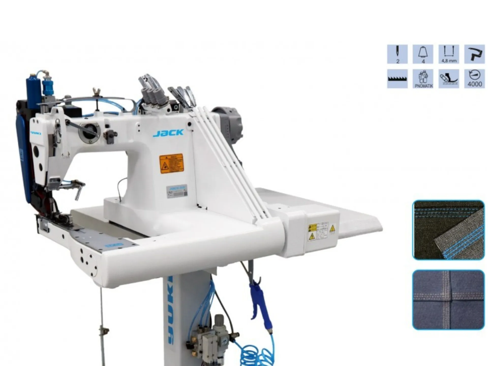 YUKI 3-Needle Chain Stitch Machine