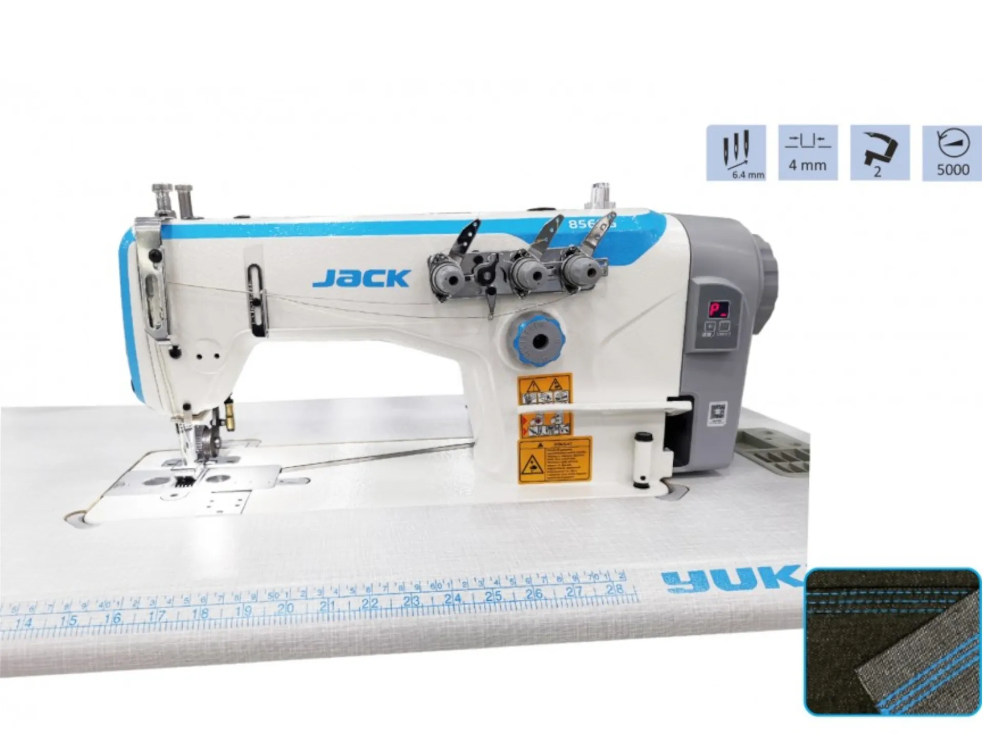YUKI 3-Needle Chain Stitch Machine