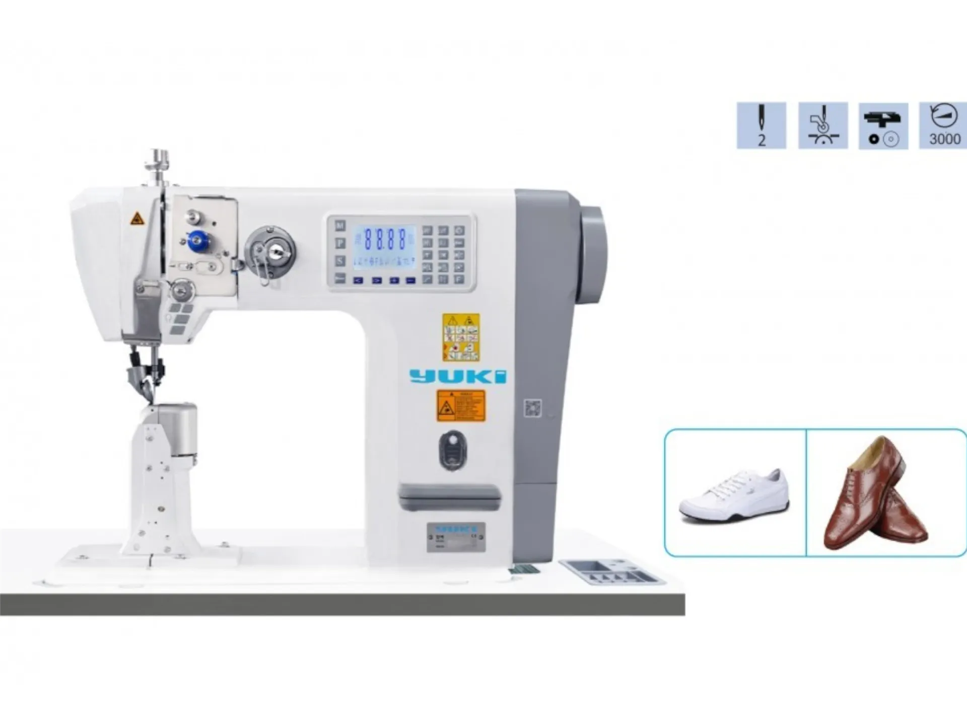 YUKI Bobbin Column Single Needle Sewing Machine – With Thread Trimmer