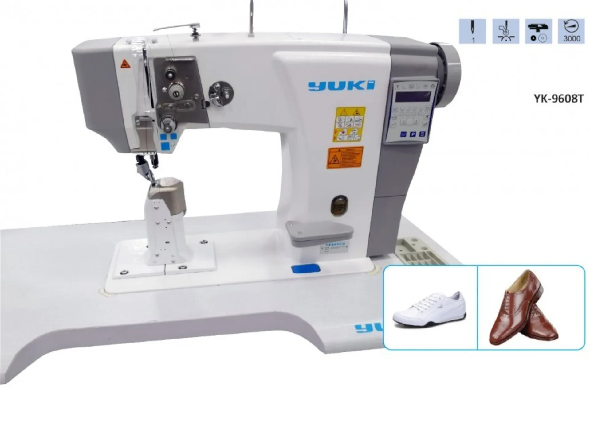 YUKI Bobbin Column Single Needle Sewing Machine – With Thread Trimmer