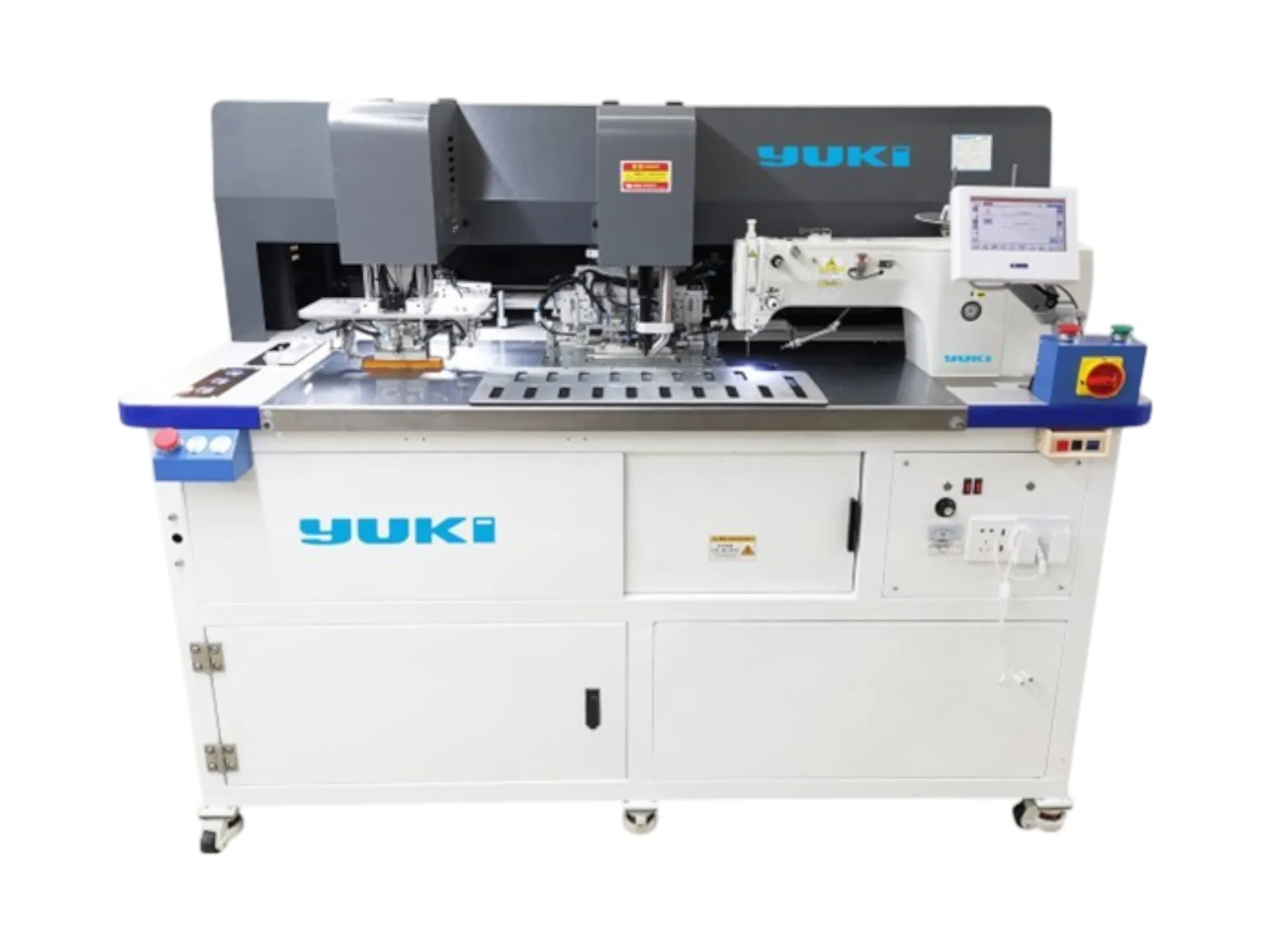 YUKI Zipper Flap Attaching Automatic Machine